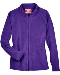 Team 365 - Campus Microfleece Jacket - Lyst
