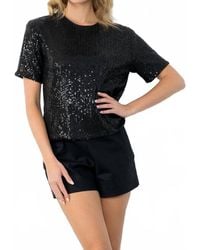 Thml - Sequin Tee - Lyst