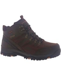 Skechers - Relment Traven Leather Hiking Boots - Lyst