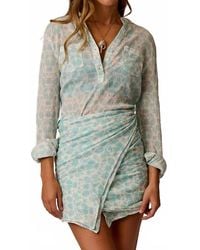 Carve Designs - Dylan Gauze Shirt - Lyst