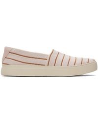 TOMS - Kameron Stripes Slip On Sneaker - Lyst