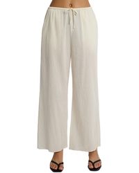 Onia - Crinkle Gauze Drawstring Pant - Lyst