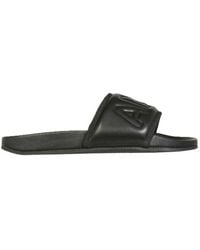 Ambush - Leather Slide Sandals - Lyst