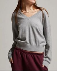 Asher - Alice Cotton Cashmere Sweater - Lyst