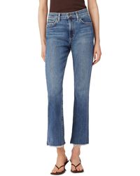 Joe's Jeans - The Callie Cropped Bootcut Raw Hem Cropped Jeans - Lyst