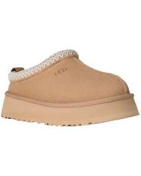 UGG - Tazz Ii 1174471-San Slippers Sand Suede Round Toe Platform Gug145 - Lyst