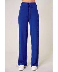 Sugarlips - Leisure Ribbed Knit Drawstring Pants - Lyst
