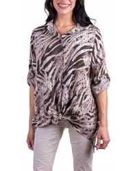 Gigi Moda - Caserta Button Down Shirt - Lyst