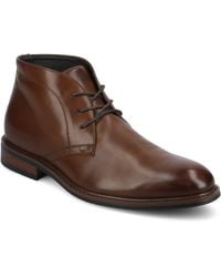 Vance Co. - Vance Linus Plain Toe Lace-Up Chukka Boot - Lyst