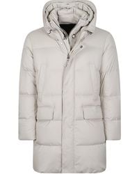 Montecore - Padded Quilted High-Collar Polyester-Blend Parka - Lyst