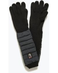 Parajumpers - Puffer Gloves Black - Lyst