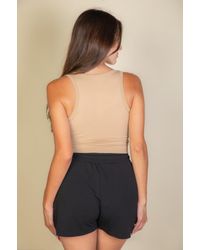 TRUEDAMES - Ribbed Tank Top - Lyst