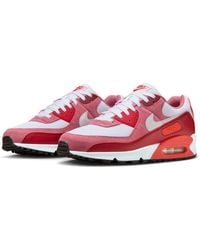 Nike - Air Max 90 Dm0029-600 Sneakers Peony Lifestyle Shoes Mew2110 - Lyst