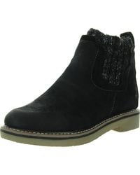 Comfortiva - Rawnie Suede Pull On Booties - Lyst