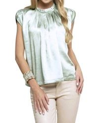 Eva Franco - Annik Satin Blouse - Lyst