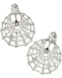 Kendra Scott - Spiderweb Statement Earrings - Lyst