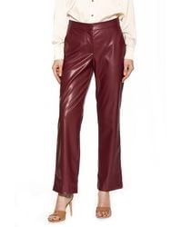 Alexia Admor - Faux Leather Pants - Lyst
