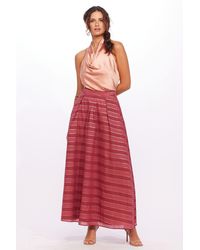 Eva Franco - Striped Ball Skirt - Lyst