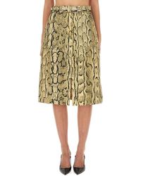 Dries Van Noten - Skirt With Animal Pattern - Lyst