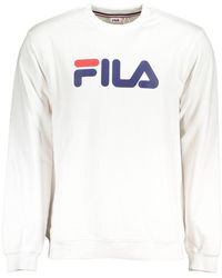 Fila - Classic Crew Neck Fleece Sweatshirt - Lyst