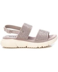 Xti - Flat Suede Sandals By _ - Lyst