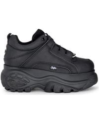 Buffalo - Leather Chunky Platform Fashion Trainers - Lyst