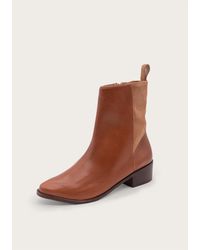 Kaanas - Antares Distressed Ankle Bootie - Lyst
