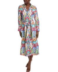J.McLaughlin - Vanna Silk-Blend Dress - Lyst