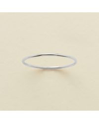 MADE BY MARY - Round Stacking Ring - Lyst