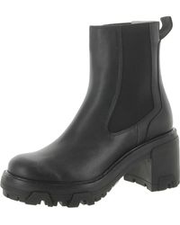 Rag & Bone - Shiloh Leather Lug Sole Chelsea Boots - Lyst