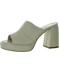DKNY - Benedetta Slip On Peep Toe Mule Sandals - Lyst