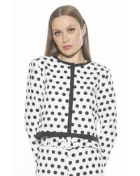 Alexia Admor - Rose Dotted Jacket - Lyst