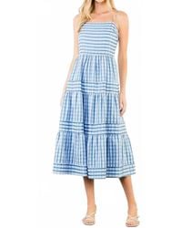 Thml - Tiered Midi Dress - Lyst