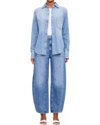 DL1961 - Ines Denim Shirt - Lyst