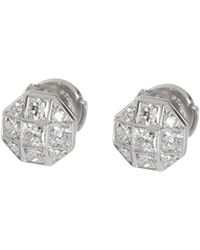 Tiffany & Co. - Diamond Mosaic Stud Earrings - Lyst