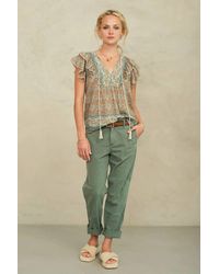 M.A.B.E - Jaci Frill Top - Lyst