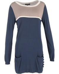 Weekend by Maxmara - Weekend Max Mara Stripe Long Jumper Sweater - Lyst