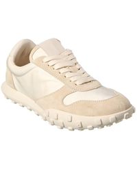 Jil Sander - Nylon & Suede Sneaker - Lyst