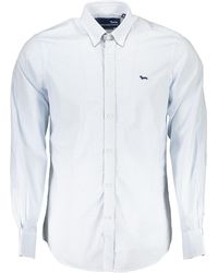 Harmont & Blaine - Elegant Cotton Long Sleeve Shirt - Lyst