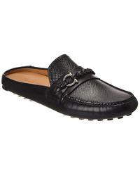 Ferragamo - Grand Embossed Leather Loafer - Lyst