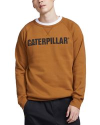 Caterpillar - Big & Tall Graphic Crewneck Sweatshirt - Lyst