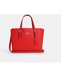 COACH - Mollie Tote Bag 25 | Leather - Lyst