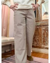 Wishlist - Striped Wide Leg Pants - Lyst