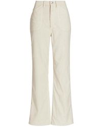 RE/DONE - 70S Pocket Loose Flare Pants Corduroy - Lyst