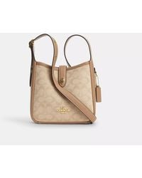 COACH - Hadley Mini Crossbody Bag With Signature Canvas - Lyst