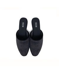 Roam - Pony Mule With Faux Calf Hair - Lyst