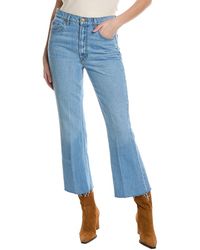 Mother - Denim Snacks! The Nutty Ankle Fray Nothing Else Like It Relaxed Jean - Lyst