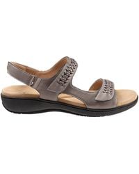 Trotters - Romi Woven T2232-043 Sandals 9.5 Leather Slingback Khd1979 - Lyst