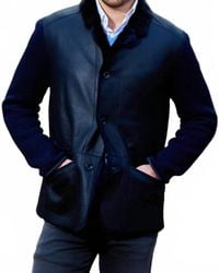 Lusso Beni - Tarsus Leather Jacket - Lyst