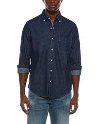 J.McLaughlin - Collis Woven Shirt - Lyst